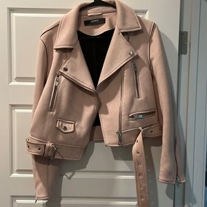 Zara Faux Suede Jacket
